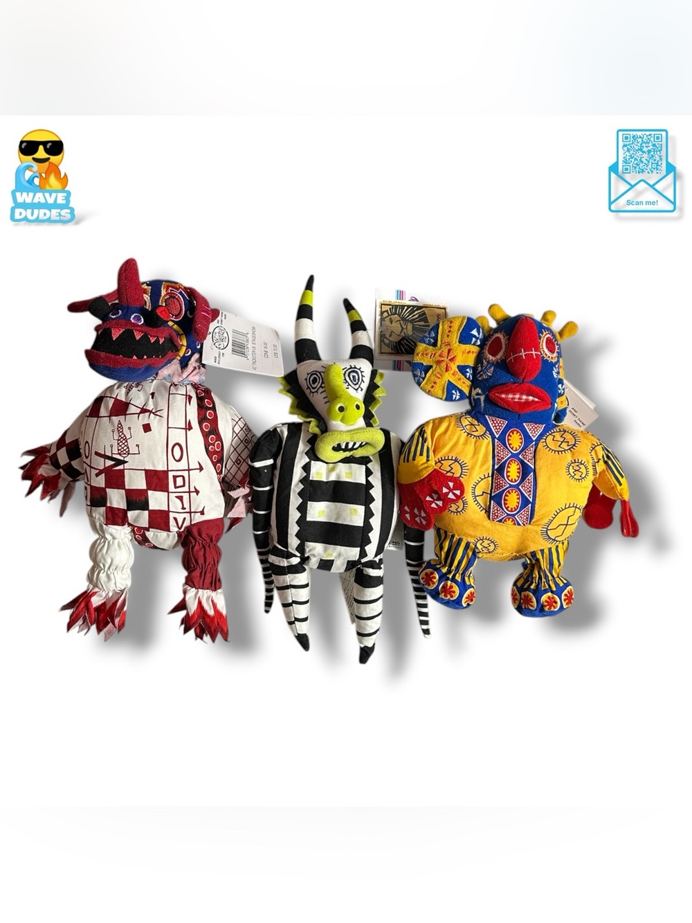 The Disney Store The Lion King Broadway Musical Trickster Mini Plush Set